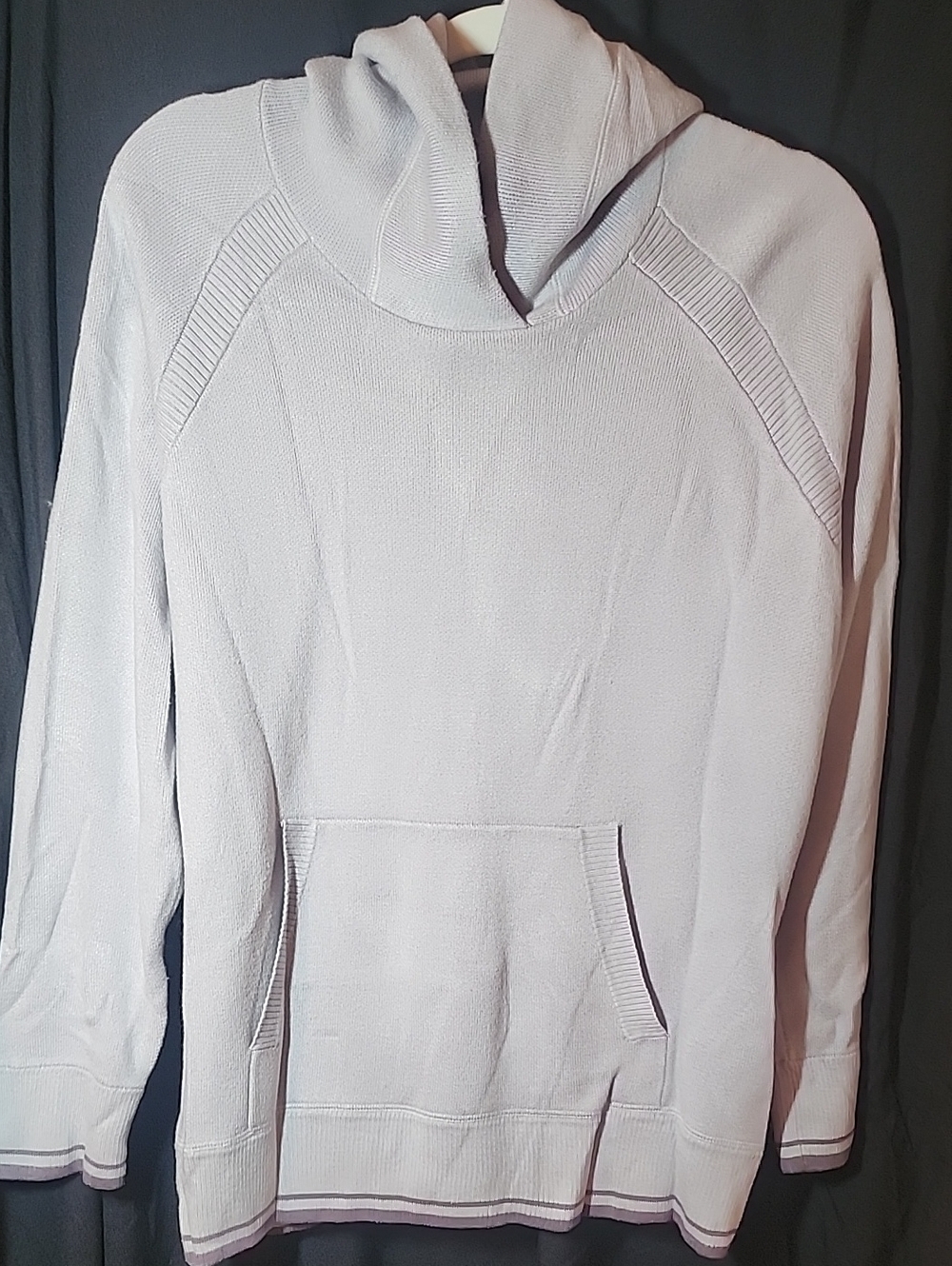 lululemon Double Knit Sweater Hoodie Purple Lavender
